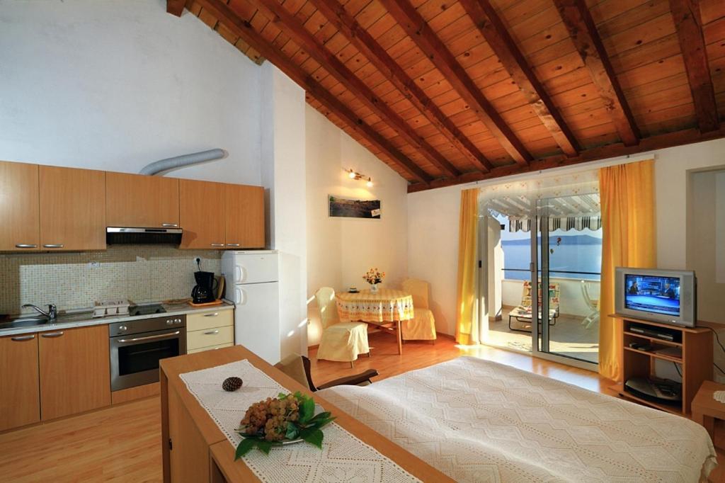 Studio Apartment In Pisak With Seaview, Terrace, Air Condition, Wifi المظهر الخارجي الصورة